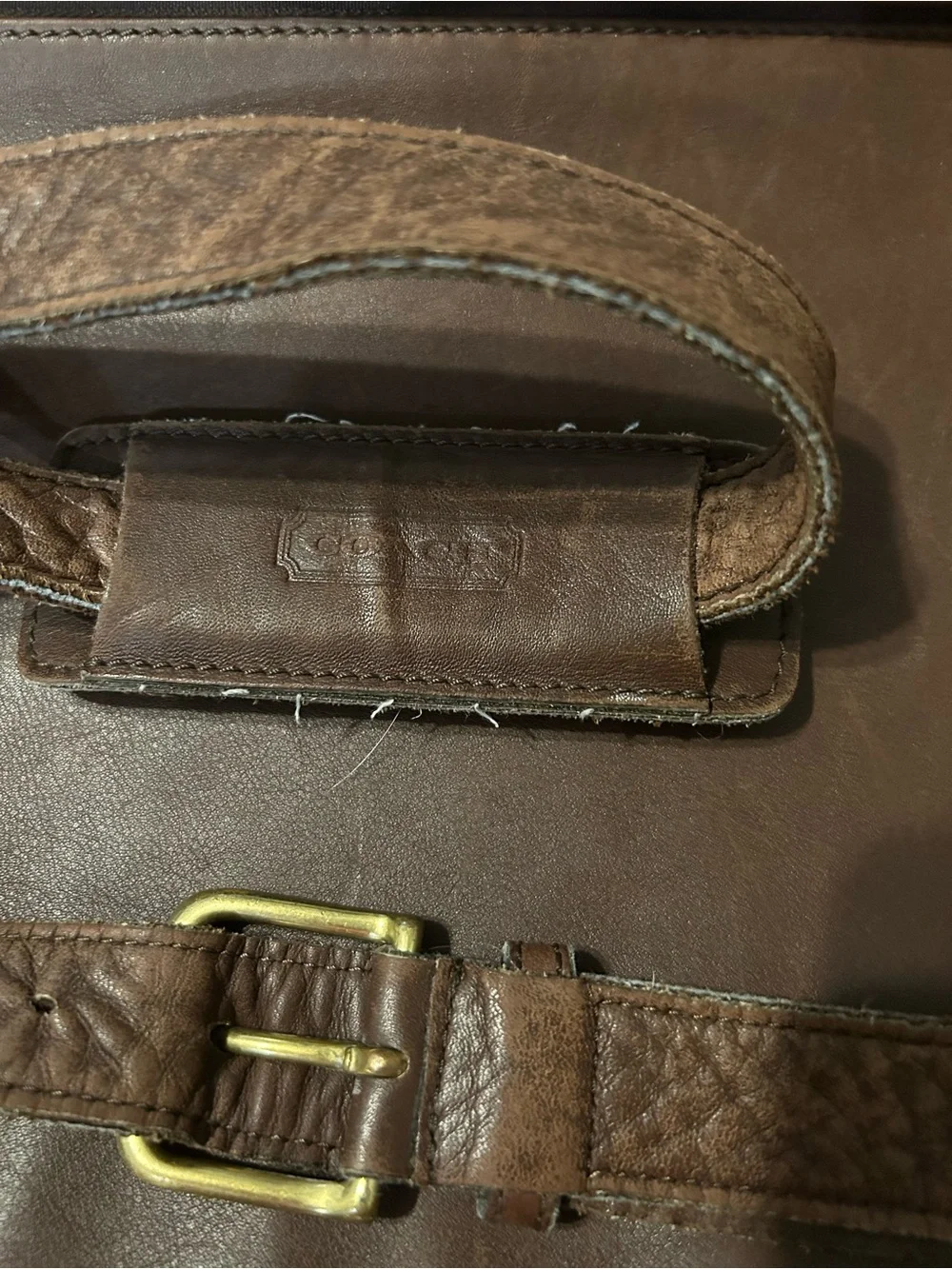 Coach classic brown